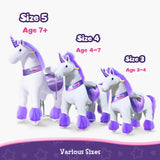 Ride-on Unicorn Age 3-5 Purple（UK&EU in Stock）