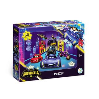 Dodo DC Batwheels Team Up 60-Piece Jigsaw Puzzle