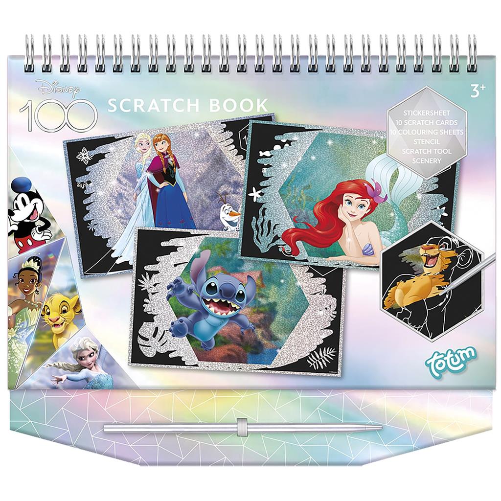 Disney 100 Scratchbook