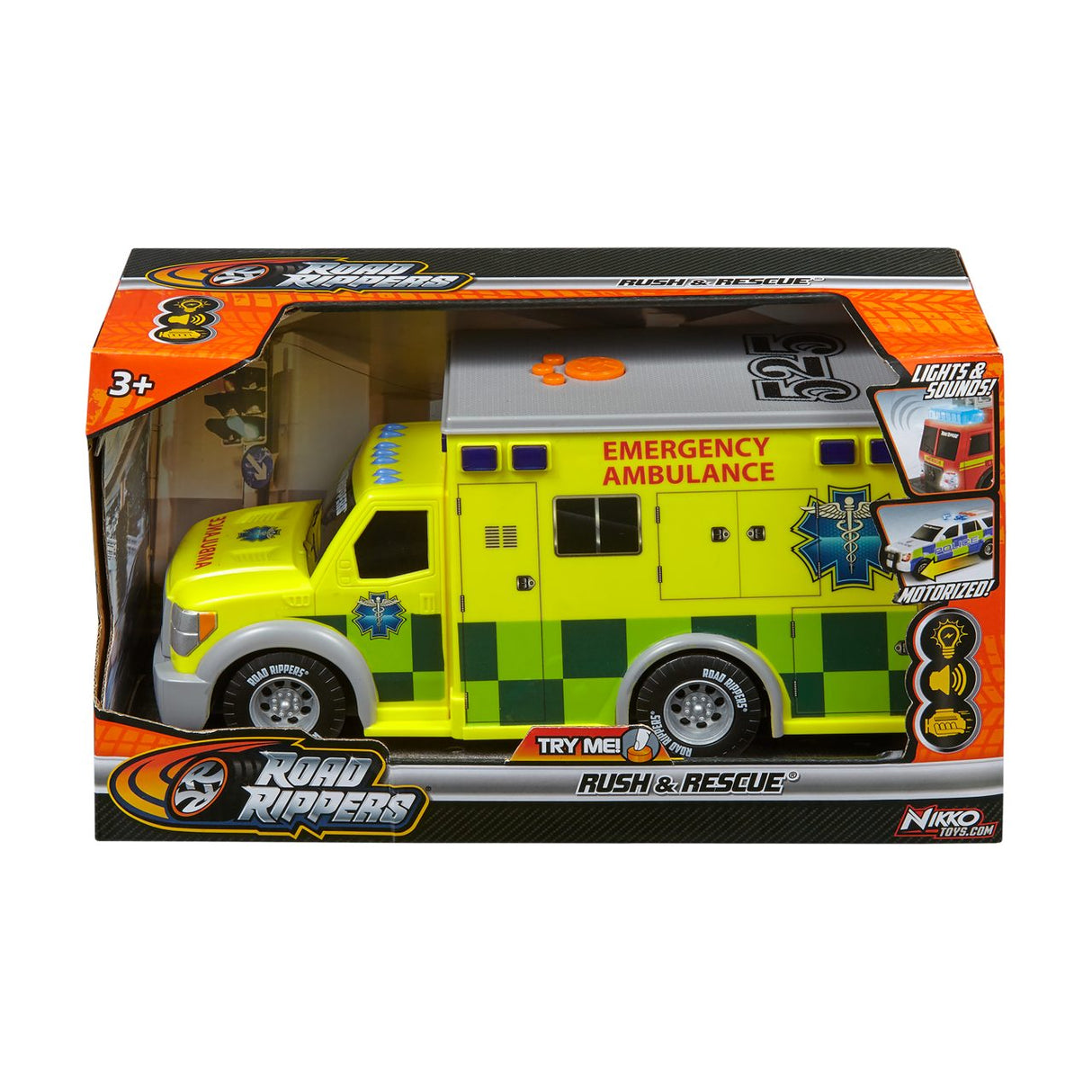 Nikko Road Rippers UK Rush & Rescue Ambulance