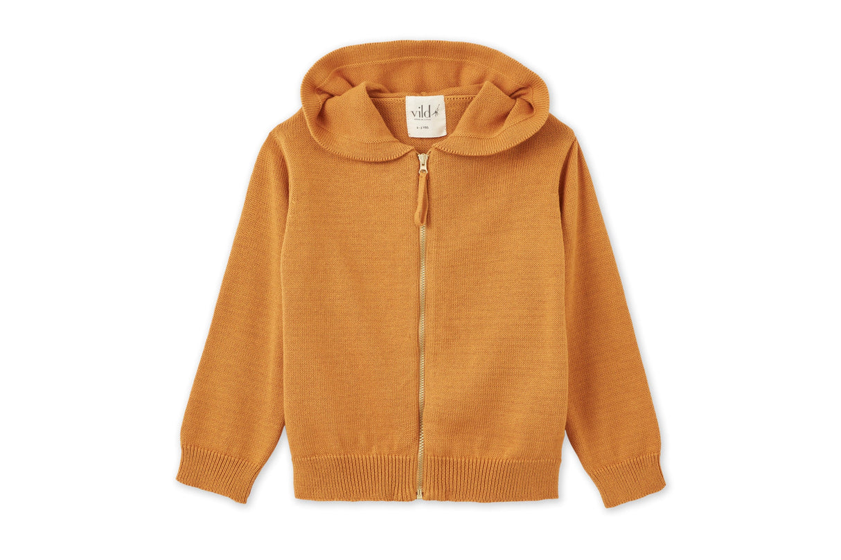 Organic Cotton Knit Cardigan