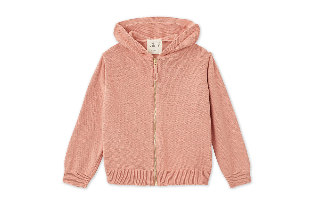 Organic Cotton Knit Cardigan