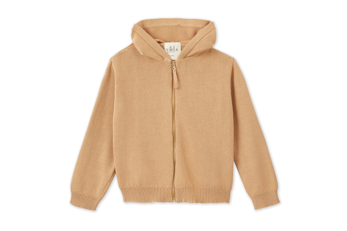 Organic Cotton Knit Cardigan