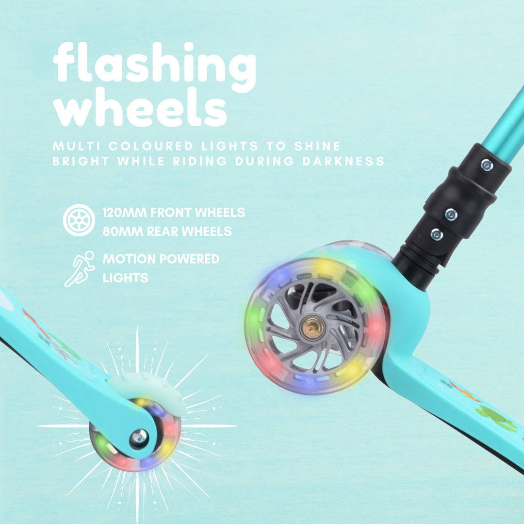 Unicorn - Teeny Fold 3 Wheel Scooter