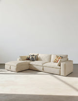 Acosta Corner Sofa Bed With Storage, Suede