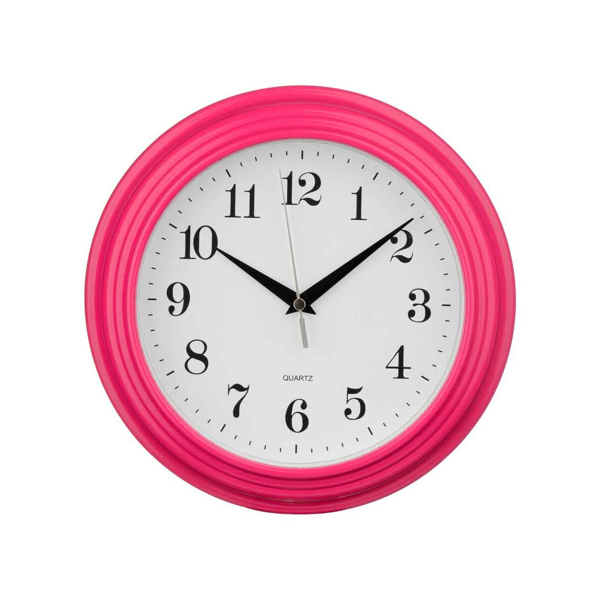 Elliot Vintage Hot Pink Round Wall Clock