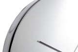 Bailie Chrome And Mirror Wall Clock