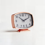 Baillie Rose Gold Finish Table Clock