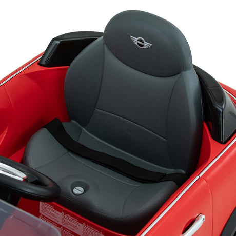 Rollplay Mini Cooper S Roadster 6V Electric Ride-on Car + RC - Red