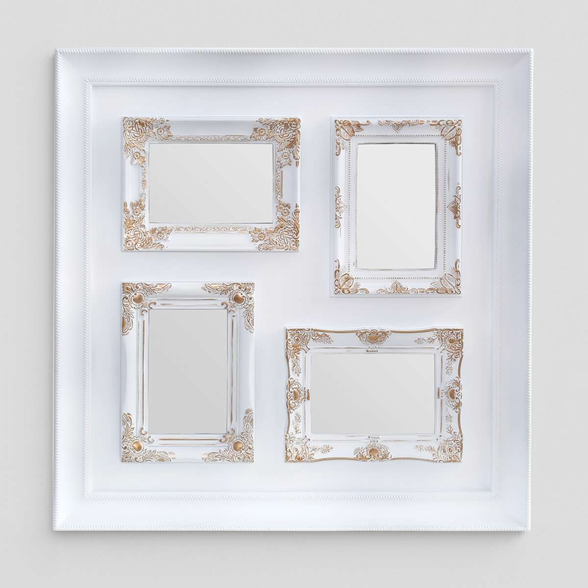 Maren Vintage Style White & Gold 4 Photo