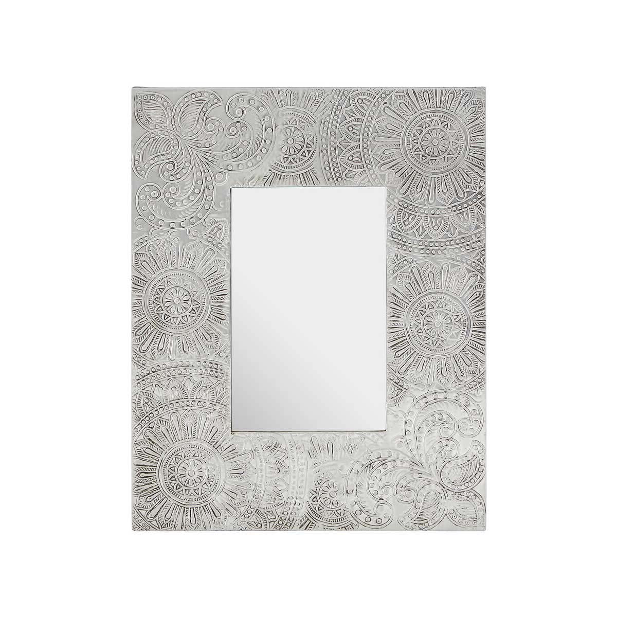 Bowerbird 4x6 Silver Etched Photo Frame