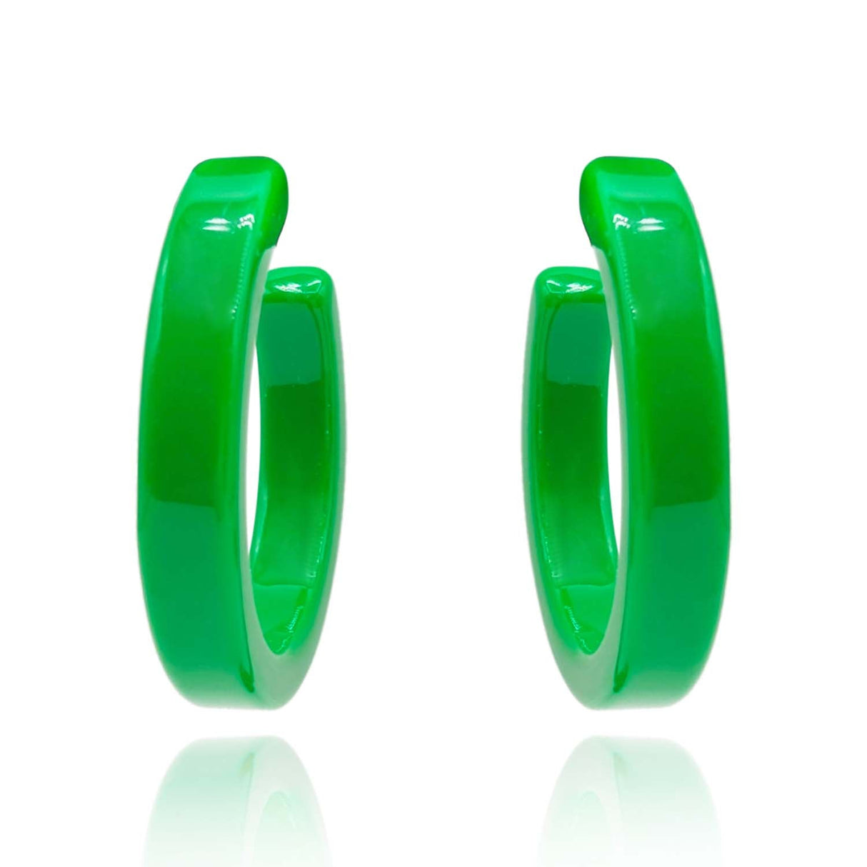 Medium Green Resin Hoop