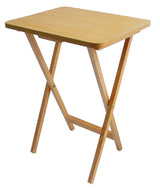 Hava Rubberwood Folding Multi-Use Table for Dining or Work