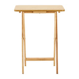Hava Rubberwood Folding Multi-Use Table for Dining or Work