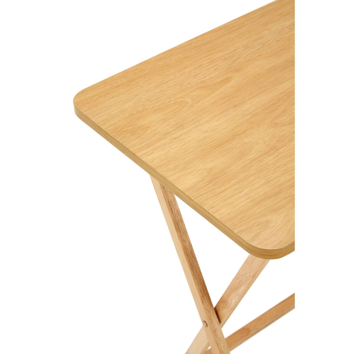 Hava Rubberwood Folding Multi-Use Table for Dining or Work