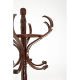 Kennedy Walnut Finish Solid Birchwood Coat Stand