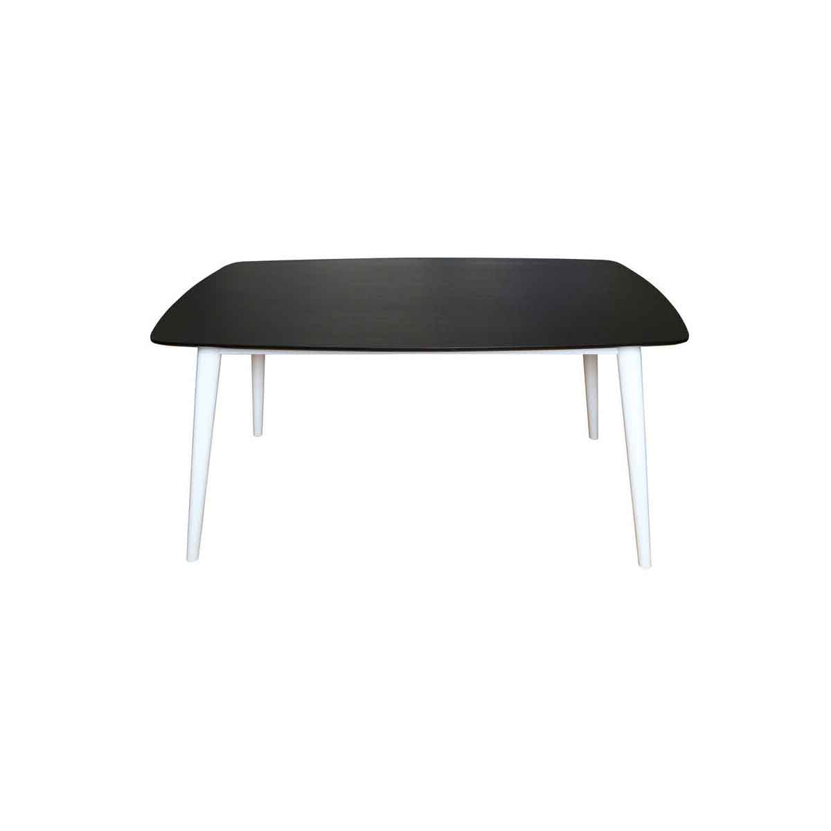 Cassy Black Ash Veneer Dining Table