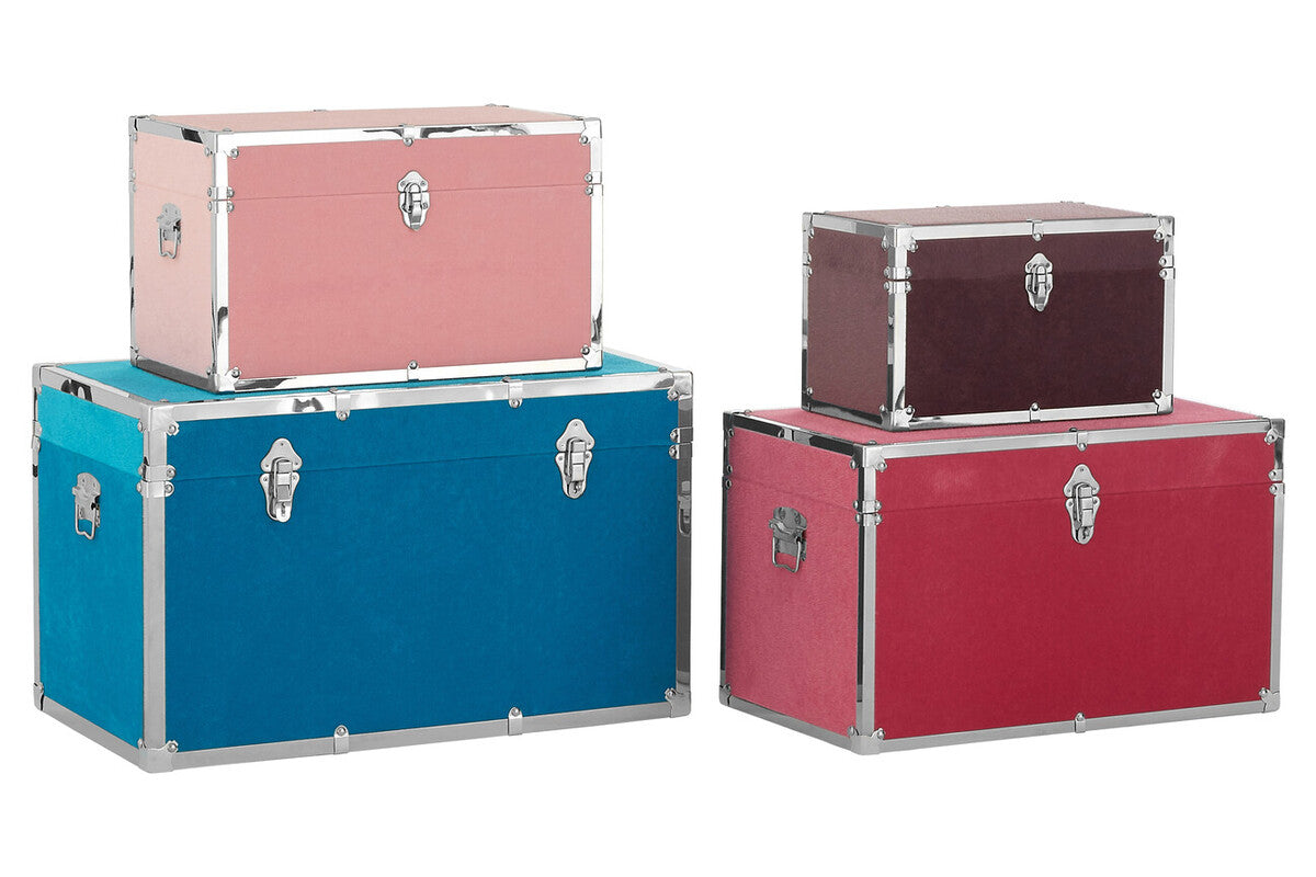 Carla Multicoloured Rectangular Trunks Set of 4