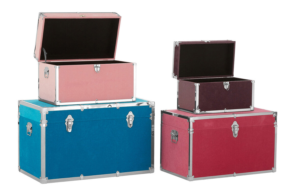Carla Multicoloured Rectangular Trunks Set of 4