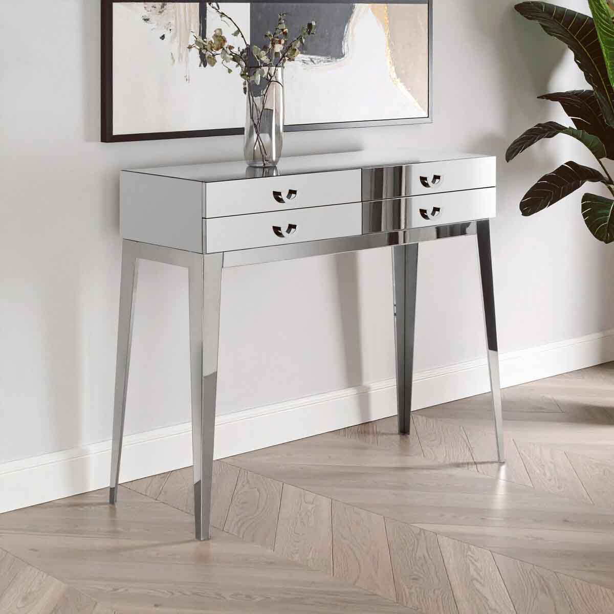 Lure 4 Drawers Console Table