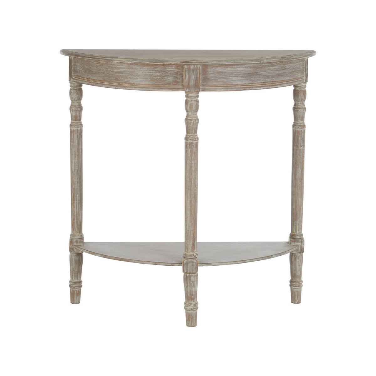 Heritage Winter Melody Round Console Table