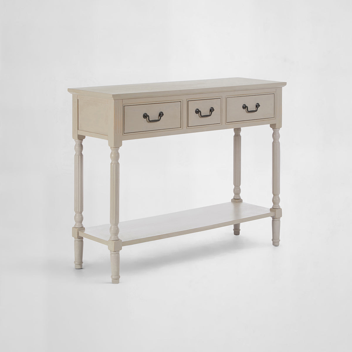 Heritage 3 Drawer Console Table