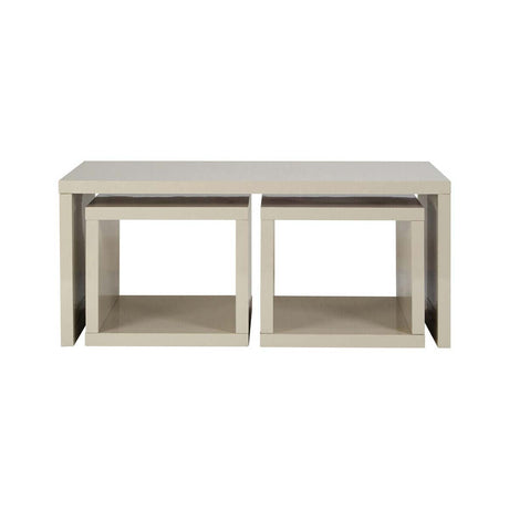 Madrid Coffee Table With 2 Under Tables