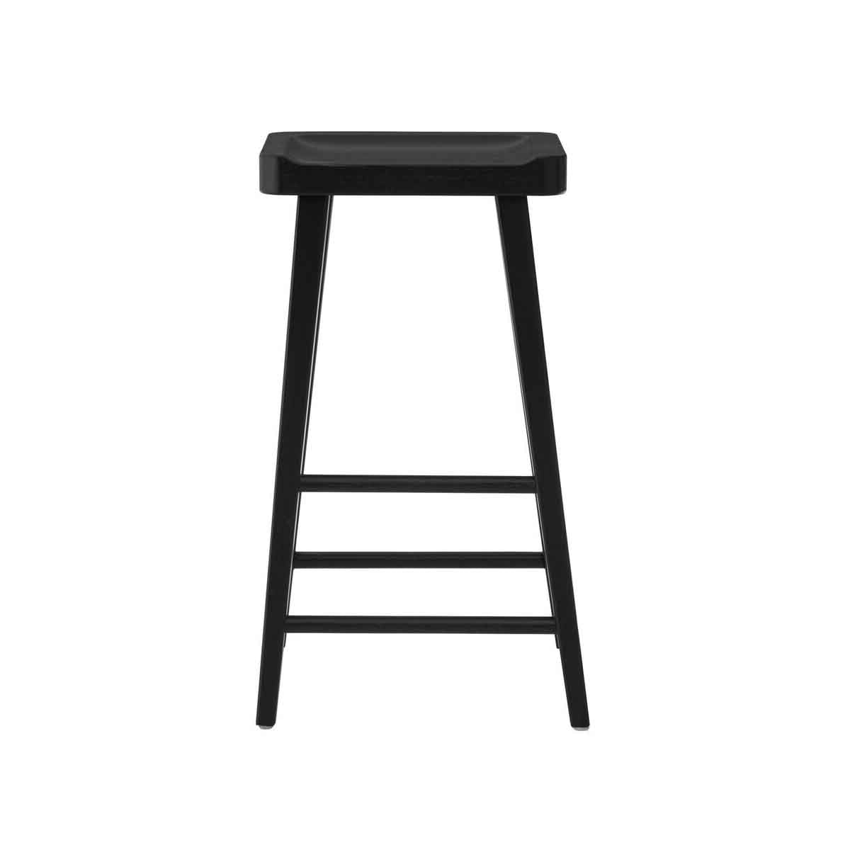 Lyon Black Bar Stool