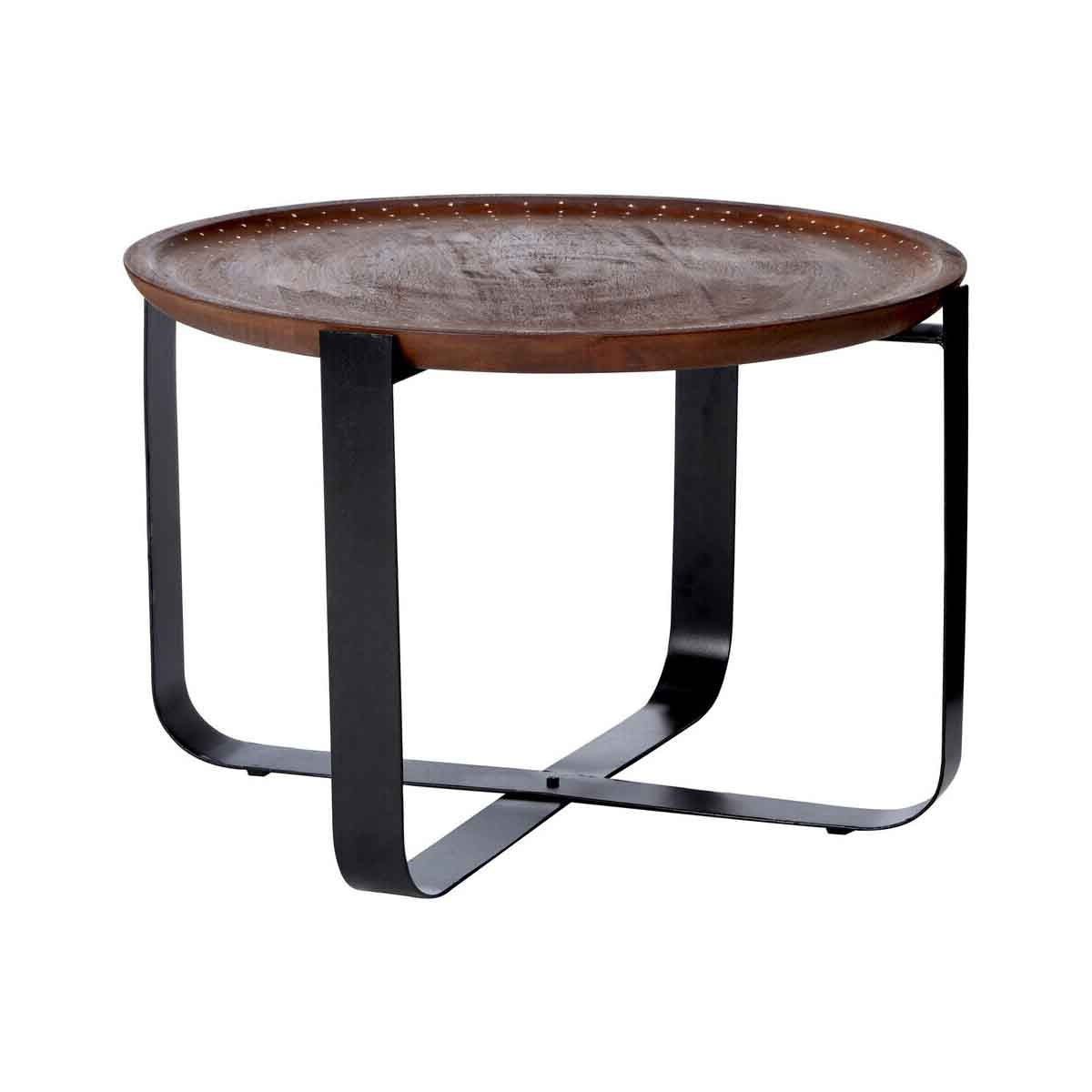 Templar Mango Wood Round Table