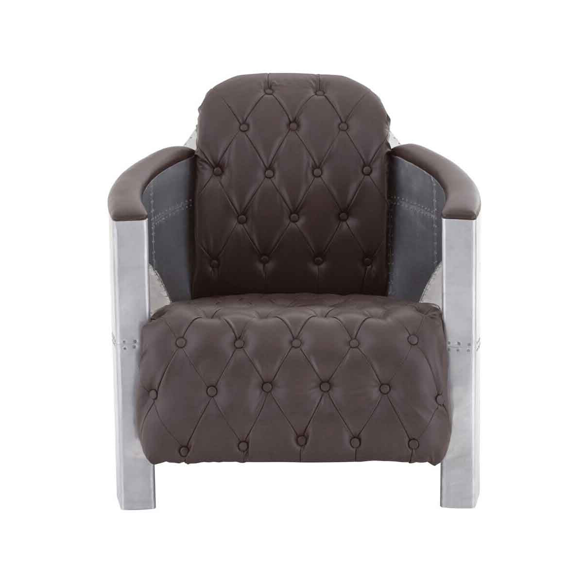 Avro Buttoned Armchair