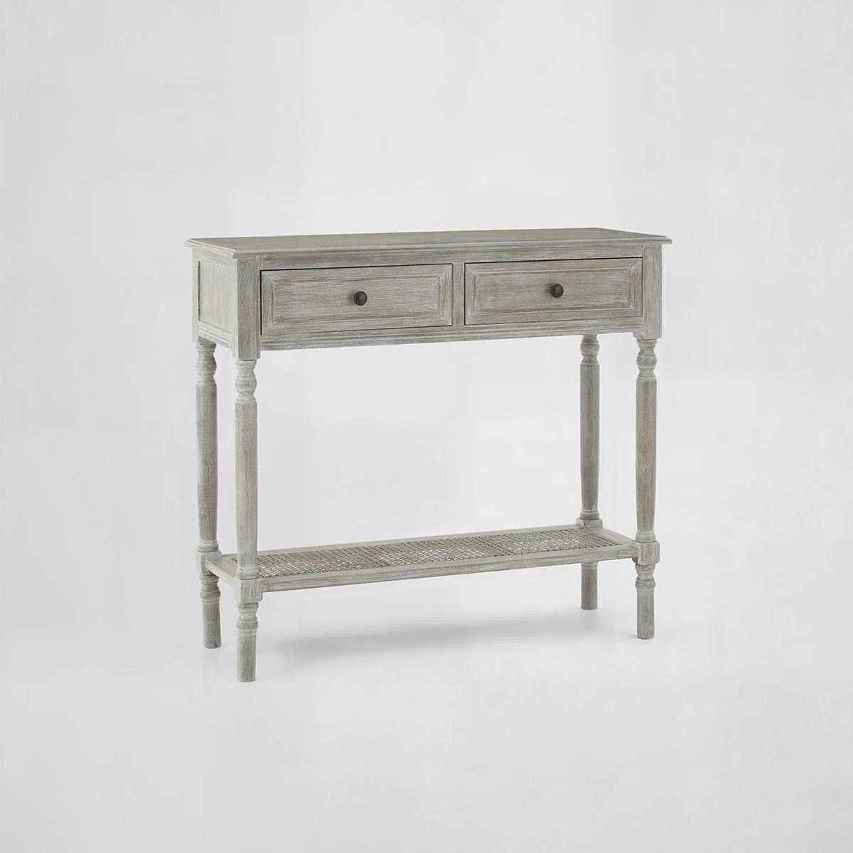 Heritage Two Drawer Rectangular Console Table