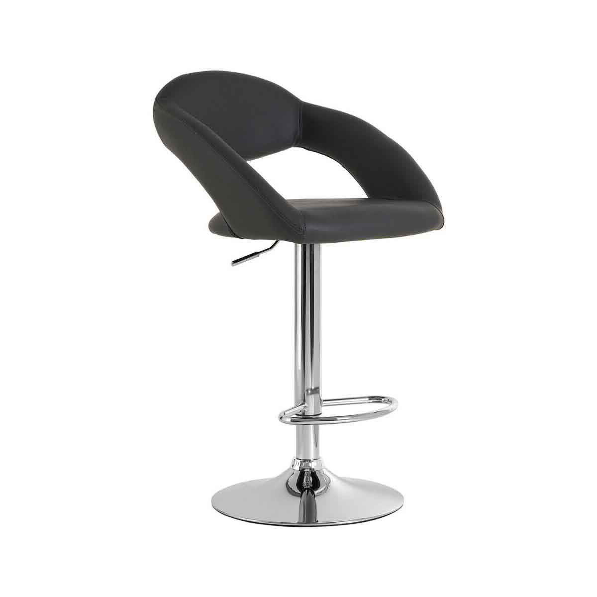 Taylor Grey Faux Leather Bar Chair