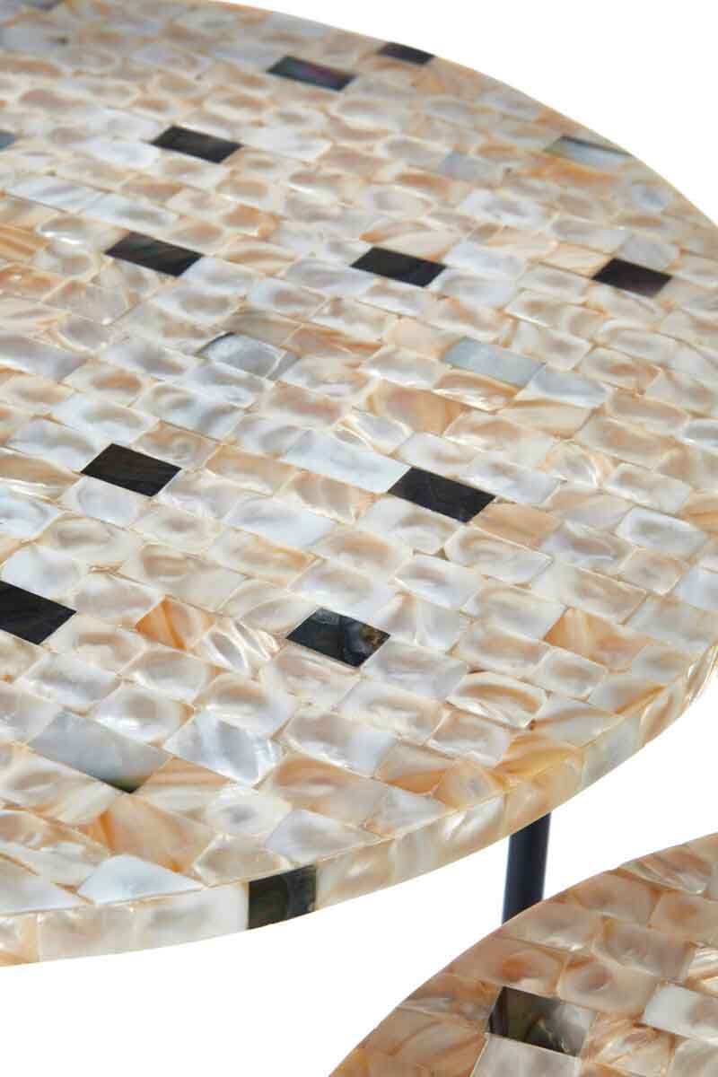 Halle Mother Of Pearl Side Tables