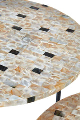 Halle Mother Of Pearl Side Tables