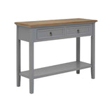 Henley Antique Grey Console Table