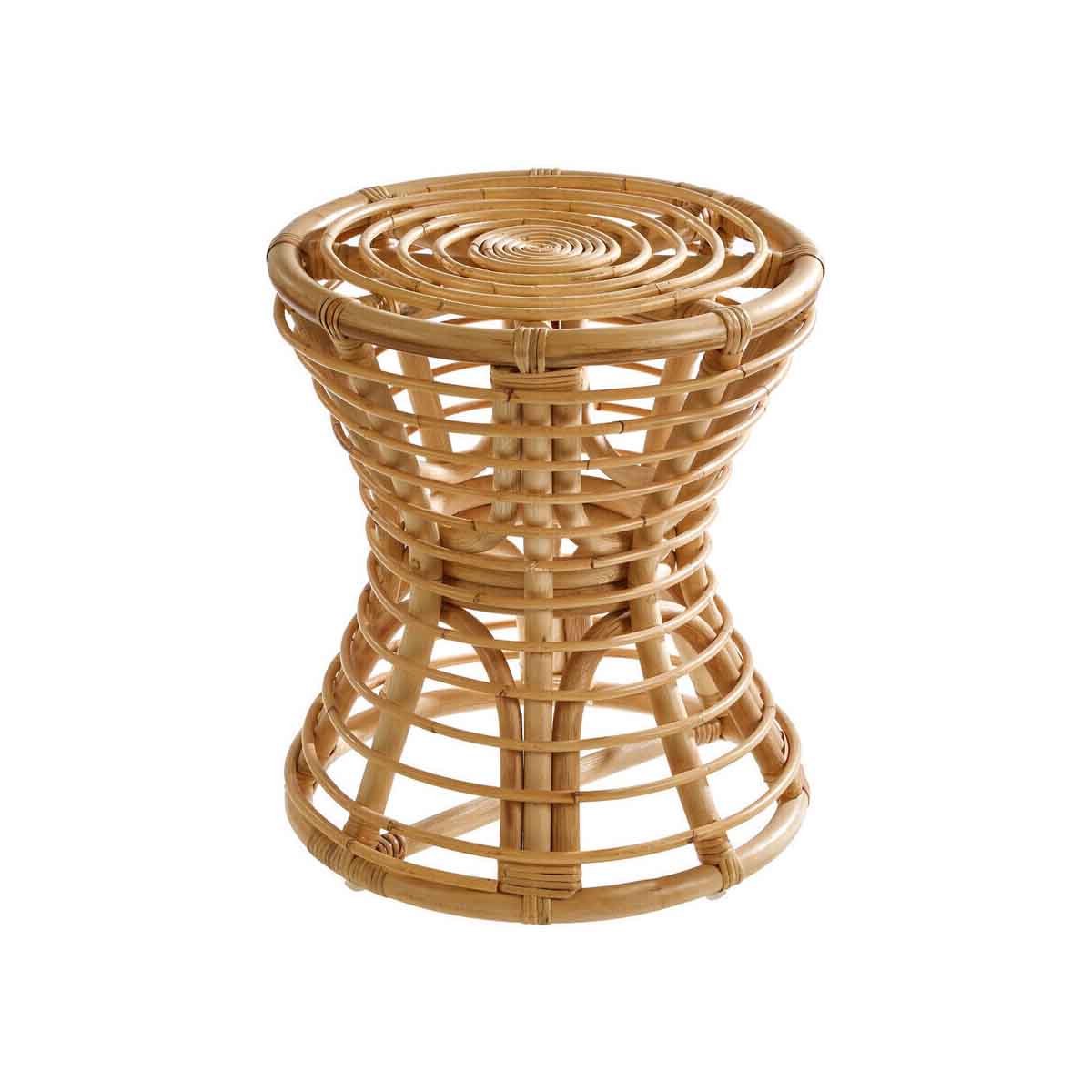 Maka Natural Rattan Stool