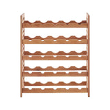 ARLA 25 Bottle Wooden Wine Rack