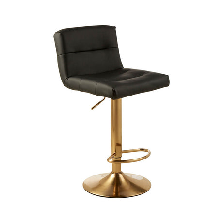 Baina Black Seat Bar Stool