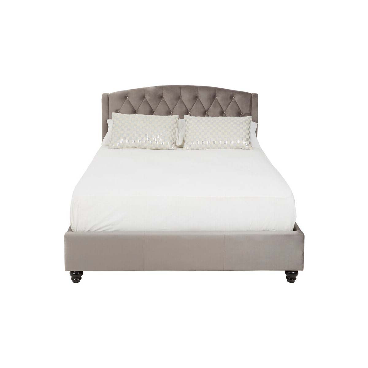 Josephine Steel Shade Double Bed