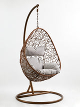 Goa Brown Rattan Hanging Chair