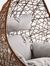 Goa Brown Rattan Hanging Chair