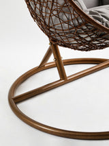 Goa Brown Rattan Hanging Chair