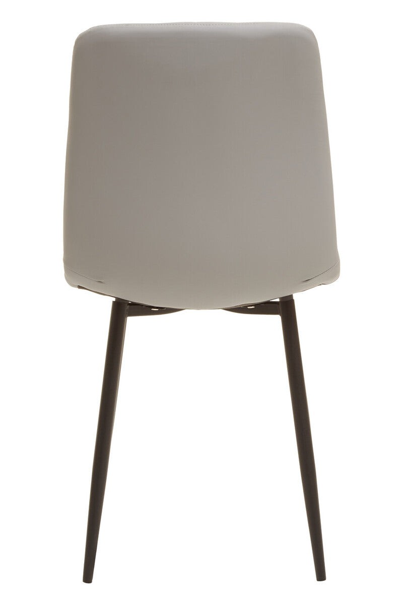 Tiana Set Of 4 Light Grey Dining Chairs