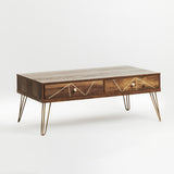 Flori Two Drawer Coffee Table