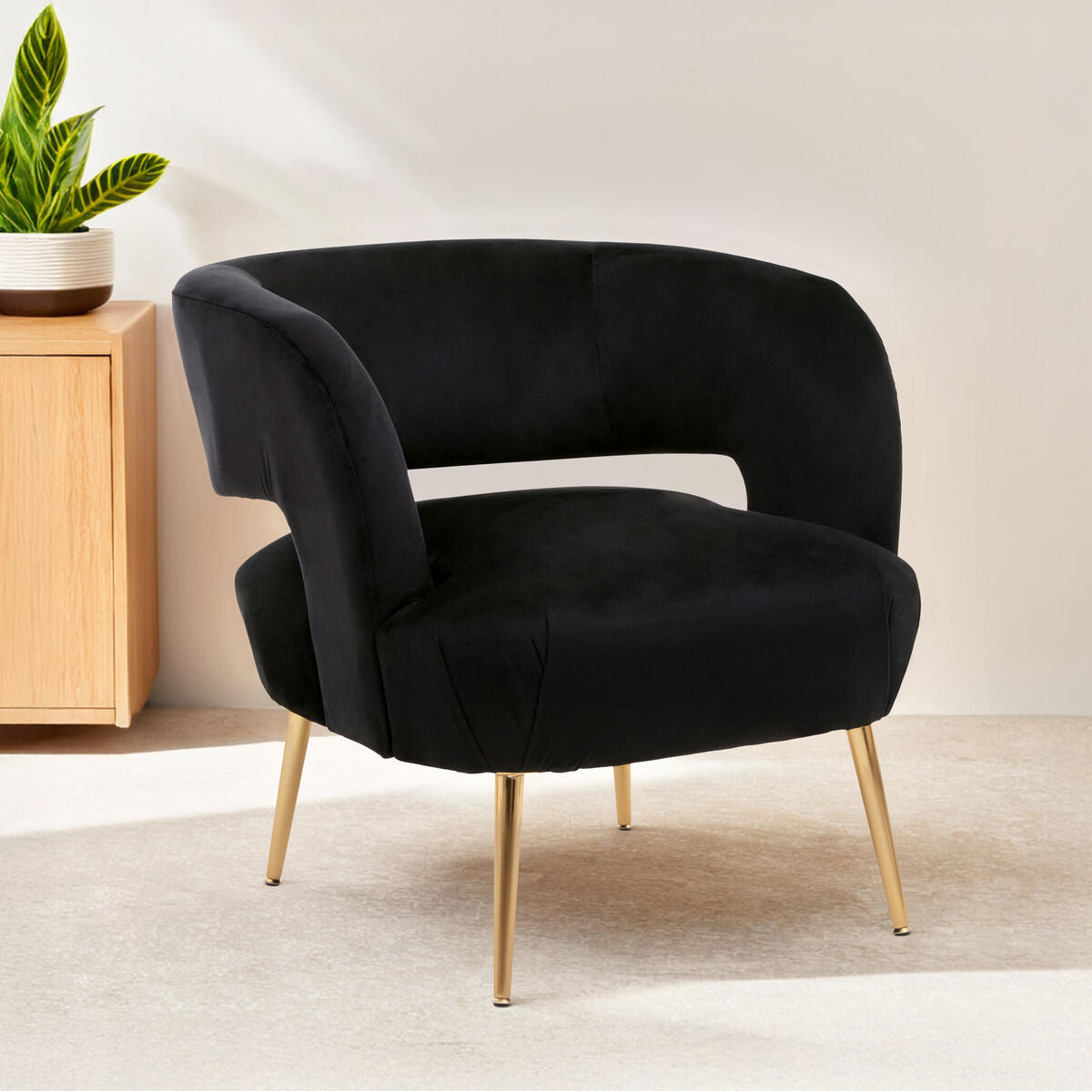 Larissa Black Chair