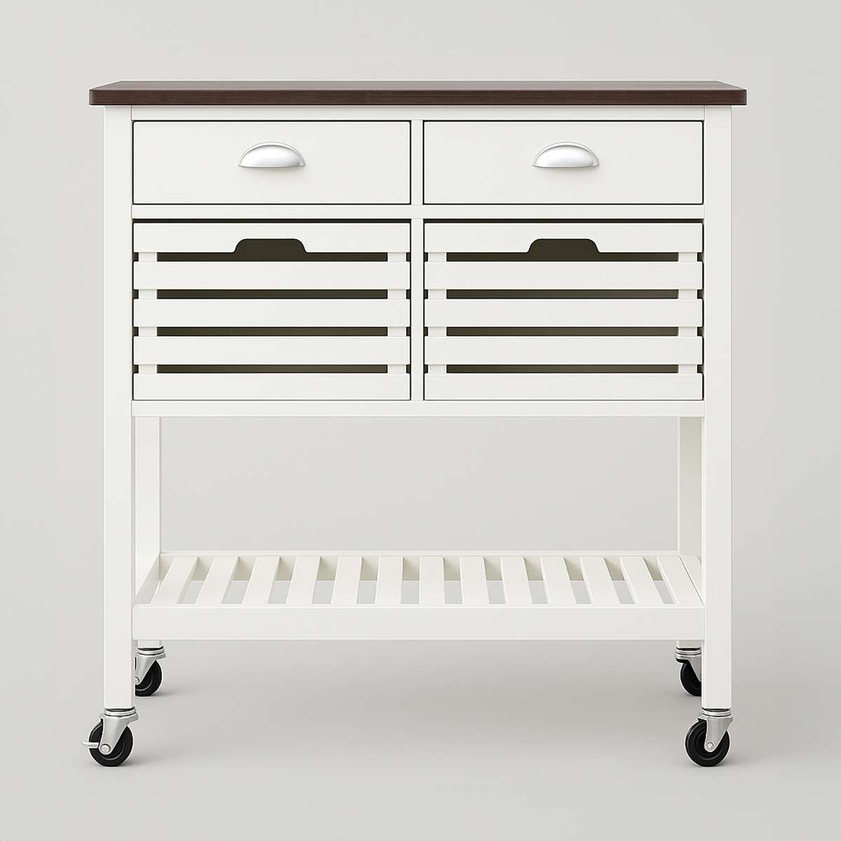 Frankfurt Cream Kitchen Trolley