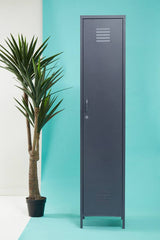 Academy One Door Grey Metal Locker