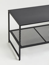 Acero Black Metal Coffee Table