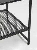 Acero Black Metal Coffee Table