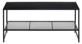 Acero Black Metal Coffee Table